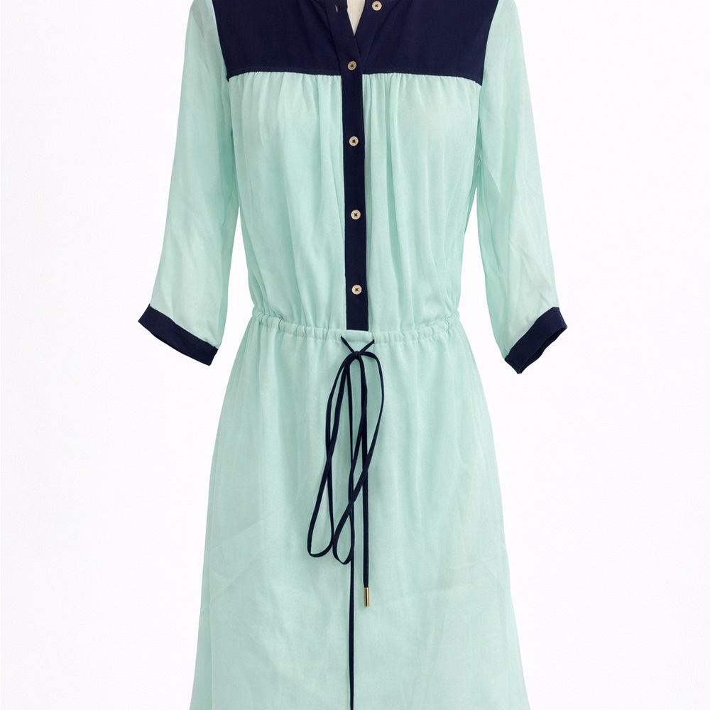 Diane Von Furstenberg Navy Blouse